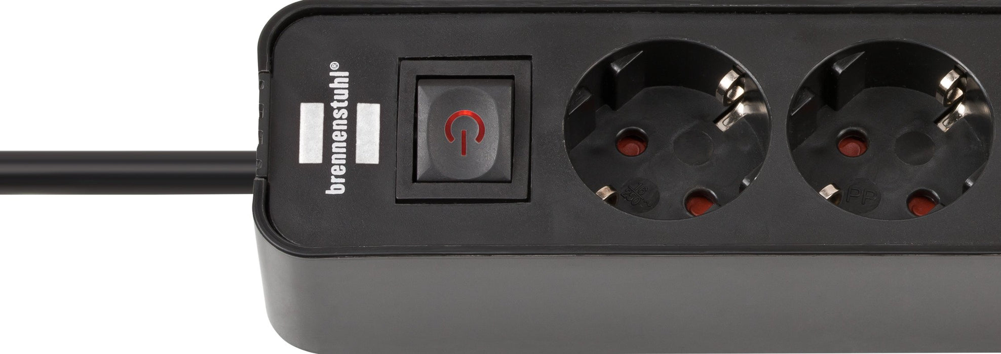 EAN 4007123691135 - Brennenstuhl 1153240106 base múltiple 1,5 m 4 salidas AC Interior Negro imagen 4