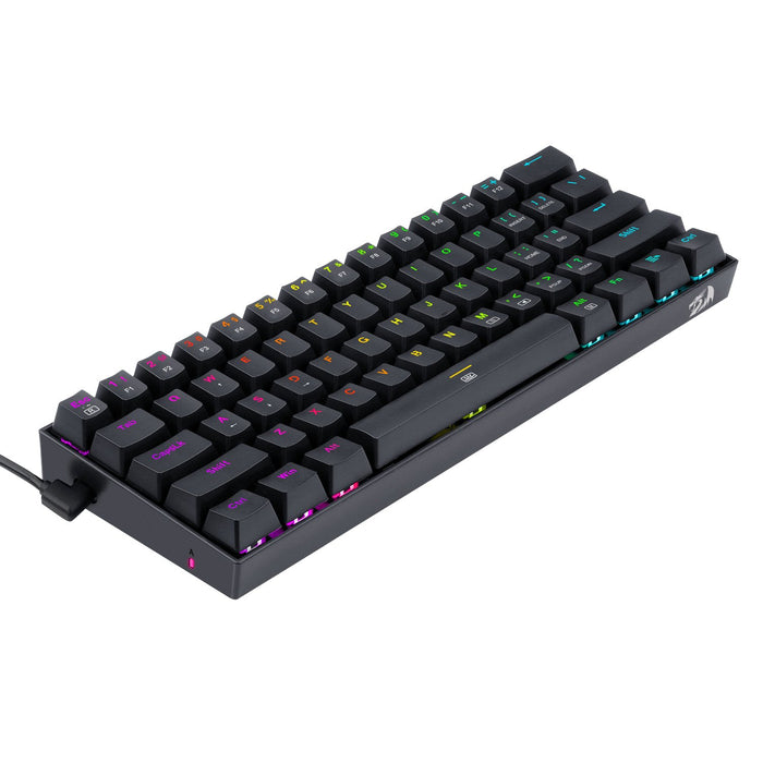 EAN 6950376713117 - REDRAGON K630RGB RED teclado Juego USB QWERTY Inglés Negro imagen 7
