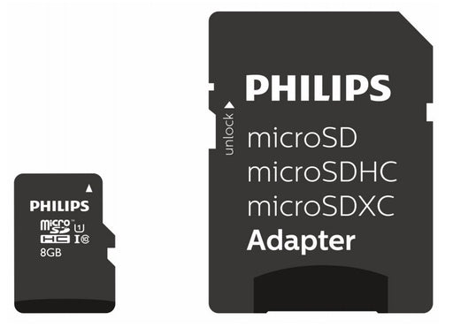 EAN 8719274669036 - Philips FM08MP45B/00 memoria flash 8 GB MicroSDHC UHS-I Clase 10 imagen 1
