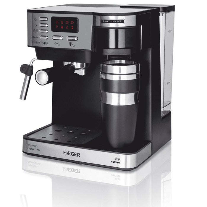 EAN 5608475016301 - Haeger CM-145.008A cafetera eléctrica Semi-automática Máquina espresso 1,2 L imagen 1