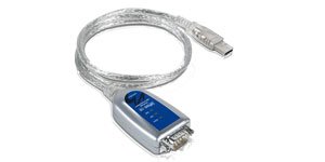 EAN 5715063121993 - Moxa UPort 1150 cable de serie Plata USB tipo A DB-9 imagen 1