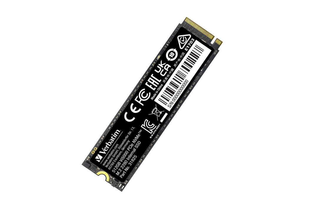 EAN 0023942318255 - Verbatim Vi5000 512 GB M.2 PCI Express 4.0 NVMe 3D NAND imagen 4