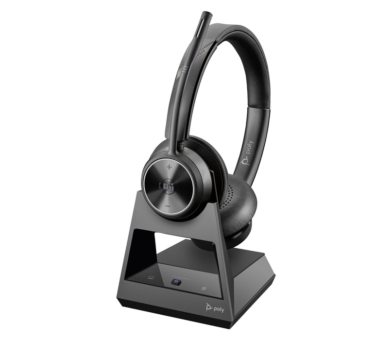 EAN 0197497837803 - Poly Savi 7320 UC Stereo Microsoft Teams Certified DECT 1880-1900 MHz Headset Inalámbrico Diadema Oficina imagen 2