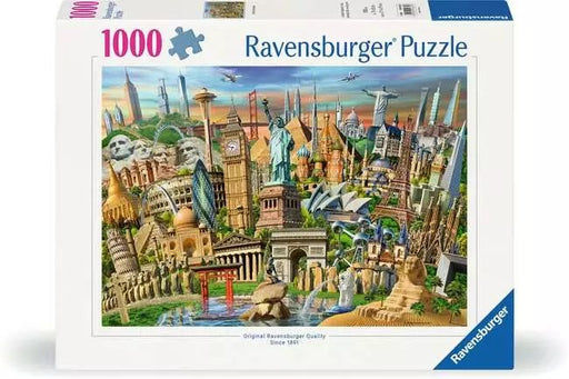 EAN 4005555003328 - Ravensburger 12000332 puzzle Puzle de colores 1000 pieza(s) Edificios imagen 2