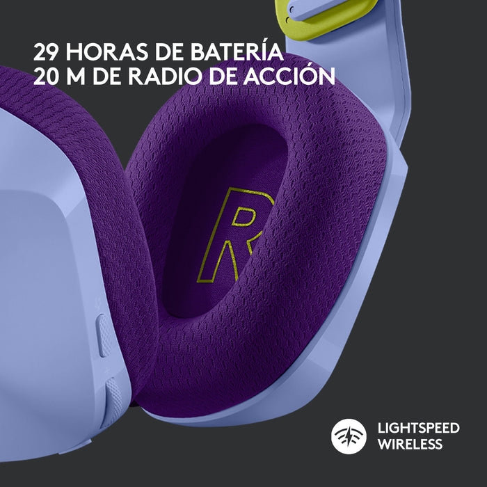EAN 5099206089549 - Logitech G 981-000890 auricular y casco Auriculares Inalámbrico Diadema Juego Lila imagen 9