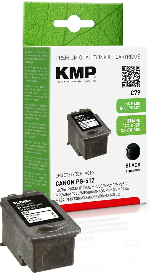 EAN 4011324151121 - KMP C79 cartucho de tinta 1 pieza(s) Negro imagen 1