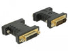 EAN 4043619633135 - DeLOCK 63313 cambiador de género para cable 1 x DVI 24+1 1 x DVI 24+5 Negro imagen 1