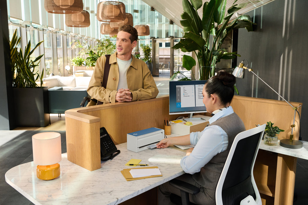 EAN 0198701401049 - HP ScanJet Pro 4200 s1 Escáner con alimentador automático de documentos (ADF) 600 x 600 DPI A4 Azul, Blan imagen 4