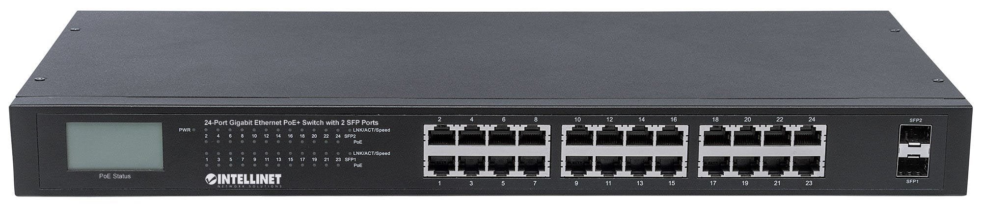 EAN 0766623561242 - Intellinet 561242 switch No administrado Gigabit Ethernet (10/100/1000) Energía sobre Ethernet (PoE) 1U N imagen 4