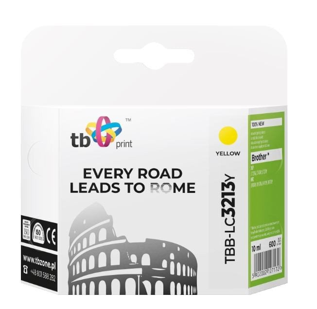 EAN 5902002127172 - TB Print TBB-LC3213Y cartucho de tinta 1 pieza(s) Compatible Amarillo imagen 1
