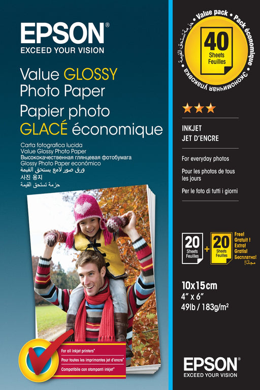 EAN 8715946614441 - Epson Value Glossy Photo Paper A4 Brillo imagen 1