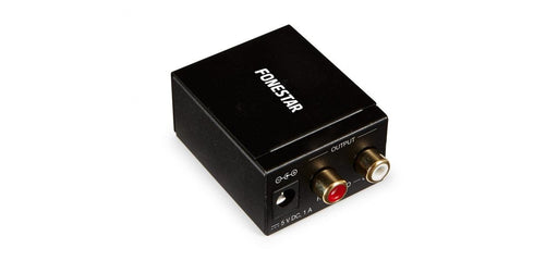 EAN 8422521370233 - Fonestar FO-37DA convertidor de audio Negro imagen 1