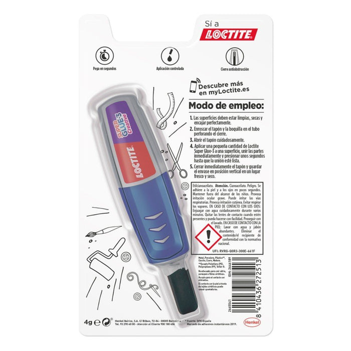 EAN 8410436272513 - Loctite 2646189 adhesivo para uso doméstico imagen 2