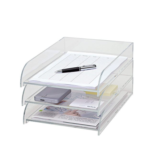 EAN 4002390066822 - MAUL 1950105 bandeja de escritorio/organizador Acrílico Transparente imagen 7