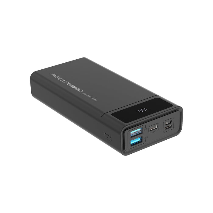EAN 4040895007001 - RealPower PB-20k PD 20000 mAh Negro imagen 1