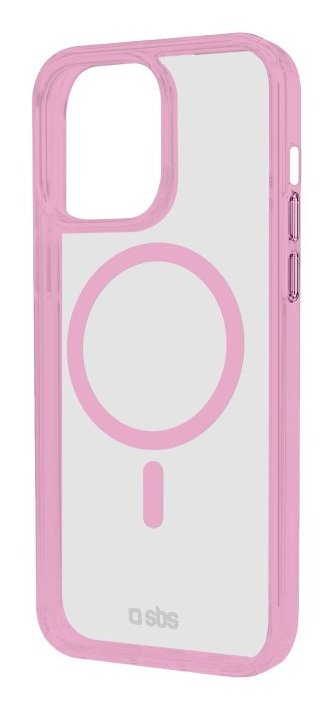 EAN 8018417480096 - SBS TEMAGCOLIP1567PP funda para teléfono móvil 17 cm (6.69") Rosa, Transparente imagen 1
