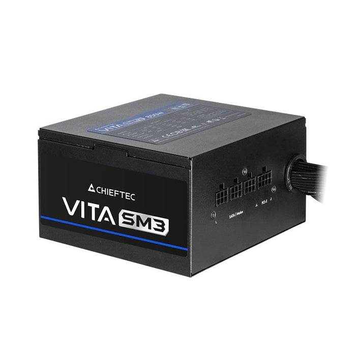 EAN 753263079244 - Chieftec Vita BPX-650-C unidad de fuente de alimentación 650 W 20+4 pin ATX ATX Negro imagen 5