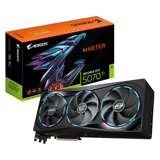 EAN 4719331355678 - GIGABYTE AORUS GeForce RTX 5070 Ti MASTER 16G imagen 1