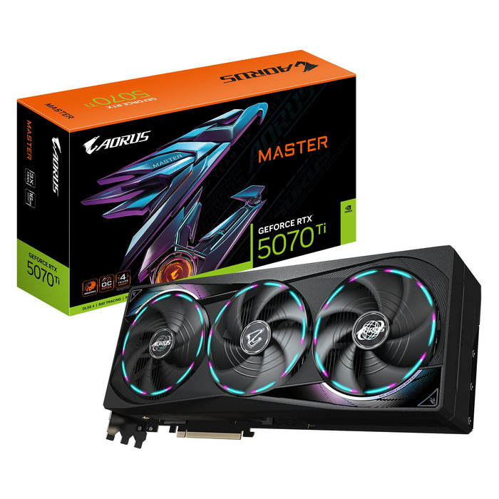 EAN 4719331355678 - GIGABYTE AORUS GeForce RTX 5070 Ti MASTER 16G imagen 1