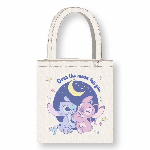 EAN 8445484437904 - Konix TOTE BAG LILO&ANGEL - OVER THE MOON imagen 1