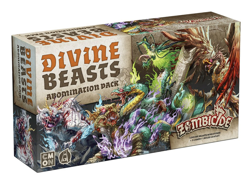 EAN 0889696018250 - Asmodee GUF045ML juego de tablero Zombicide: Divine Beasts 60 min Juego De Cartas imagen 1