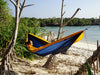 EAN 4030454006347 - AMAZONAS Adventure Hammock XXL Hamaca colgante 2 personas(s) Nylon, Antidesgarros Azul, Amarillo imagen 5