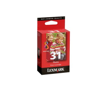 EAN 0734646957632 - Lexmark N° 31 cartucho de tinta 1 Cartridge Original Rojo imagen 1