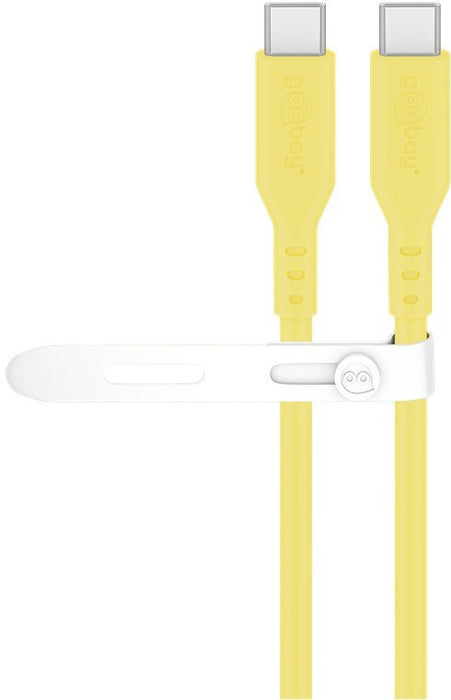 EAN 4040849777424 - Goobay 77742 cable USB USB 2.0 1,5 m USB C Amarillo imagen 2