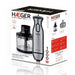 EAN 5608475015243 - Haeger HB-10C.019A licuadora Batidora de inmersión 1000 W Negro, Acero inoxidable, Transparente imagen 5