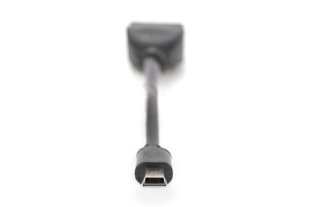 EAN 4016032324034 - Digitus AK-300310-002-S cable USB USB 2.0 0,2 m Mini-USB B USB A Negro imagen 2
