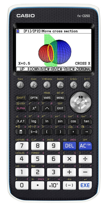 EAN 4549526600807 - Casio FX-CG50 calculadora Bolsillo Calculadora gráfica Negro imagen 1