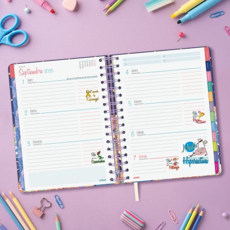 EAN 8422952397137 - Finocam 638341726 agenda Agenda diaria Multicolor imagen 8