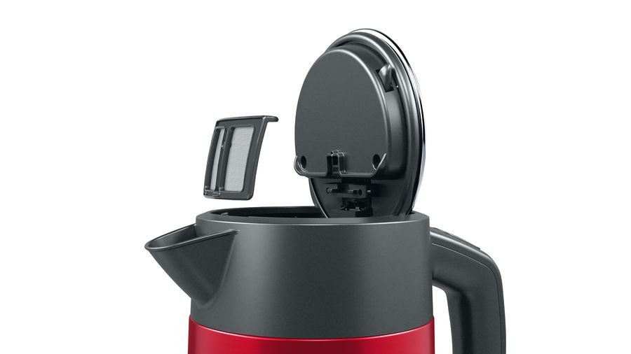EAN 4242005188277 - Bosch TWK4P434 tetera eléctrica 1,7 L 2400 W Negro, Rojo imagen 6