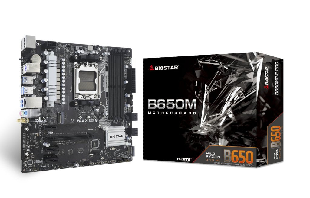 EAN 4712960687400 - Biostar B650MP-E PRO placa base AMD B650 Zócalo AM5 micro ATX imagen 4