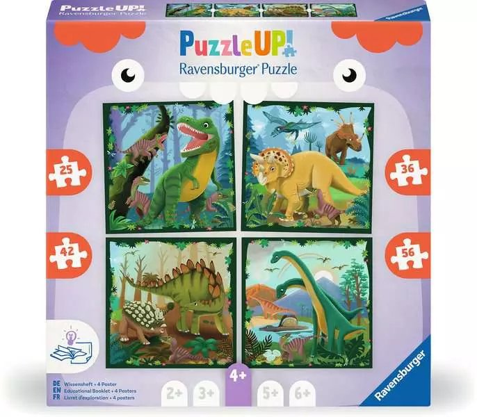 EAN 4005555040033 - Ravensburger 12.004.003 puzzle Puzzle rompecabezas 25 pieza(s) Dinosaurios imagen 1