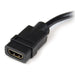 EAN 0065030848572 - StarTech.com HDDVIFM8IN adaptador de cable de vídeo 0,203 m HDMI tipo A (Estándar) imagen 2