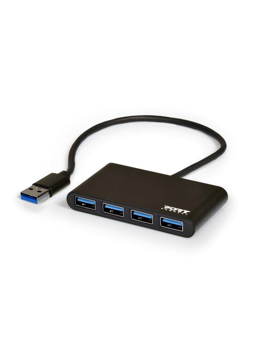 EAN 3567049001216 - Port Designs 900121 hub de interfaz USB 3.2 Gen 1 (3.1 Gen 1) Type-A 5000 Mbit/s Negro imagen 4