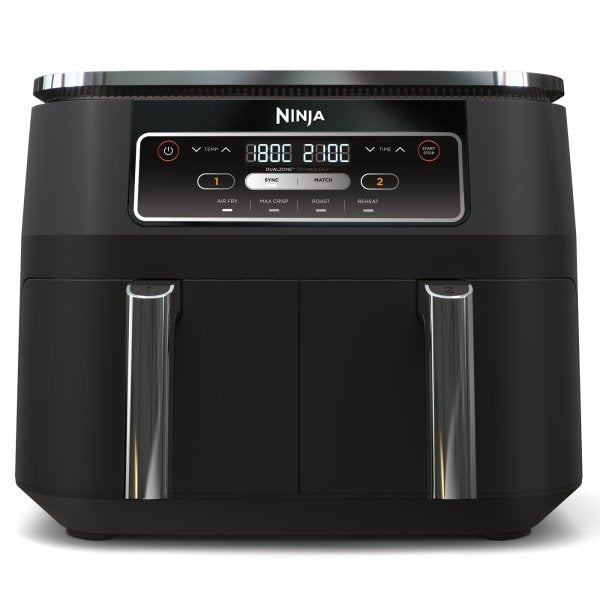 EAN 0622356320450 - Ninja AF200EU freidora Doble 7,6 L Independiente 2400 W Freidora de aire caliente Negro imagen 1