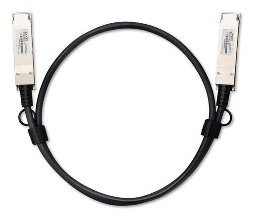 EAN 4718937649464 - Zyxel DAC100G-1M-ZZ0101F Cable de fibra óptica e InfiniBand QSFP28 DAC Negro imagen 1