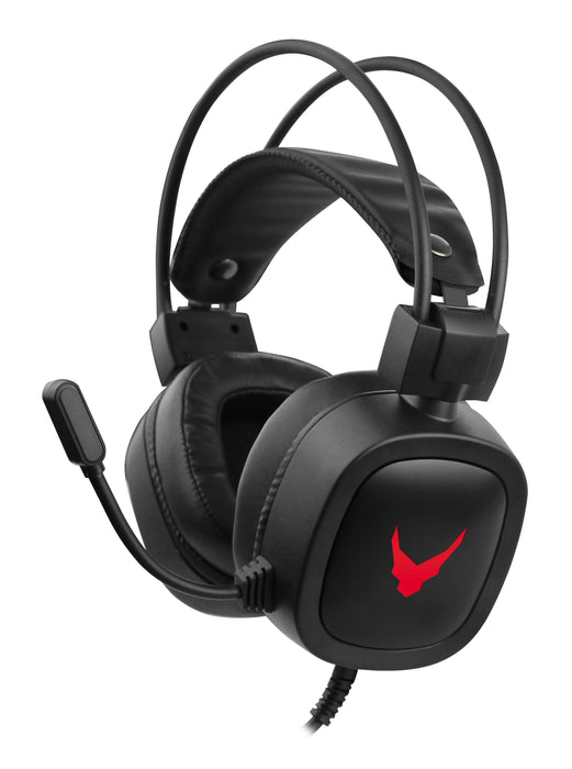 EAN 5907595455442 - Varr VH6020B auricular y casco Auriculares Alámbrico Diadema Juego Negro, Rojo imagen 1