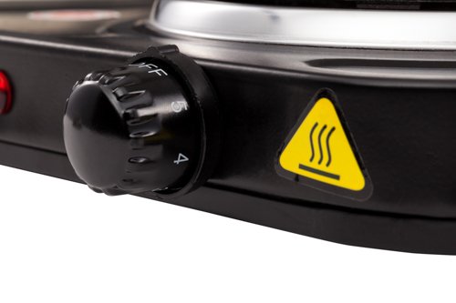 EAN 5908256839137 - Mesko Home MS 6509 hobs Negro Encimera Hornillo eléctrico / Placa eléctrica 2 zona(s) imagen 7