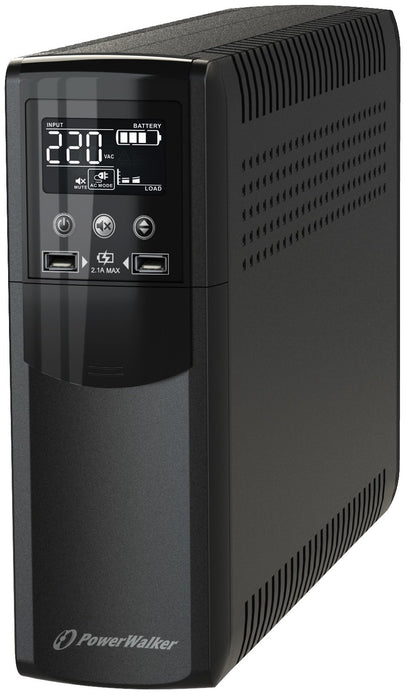 EAN 4260074981896 - PowerWalker VI 1200 CSW IEC sistema de alimentación ininterrumpida (UPS) Línea interactiva 1,2 kVA 720 W  imagen 1