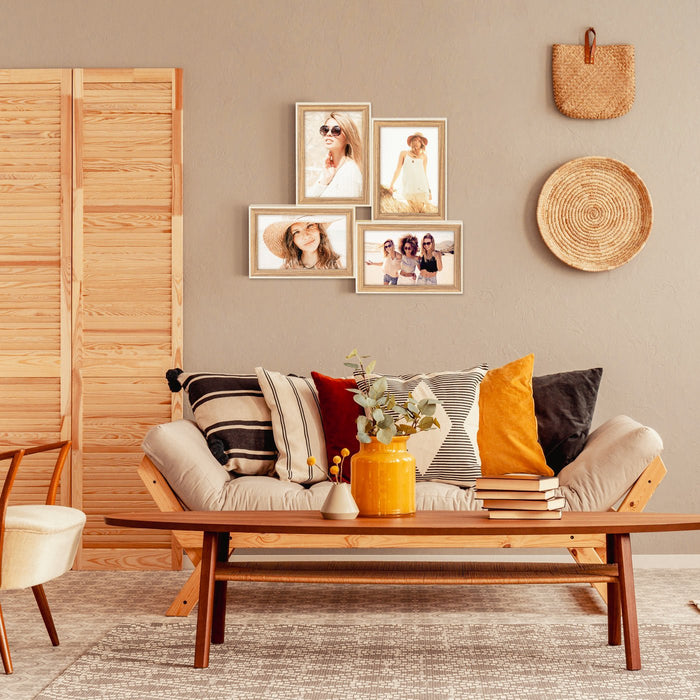 EAN 8020912075912 - ZEP Kriss 4Q Marco digital Marrón, Blanco, Madera imagen 5