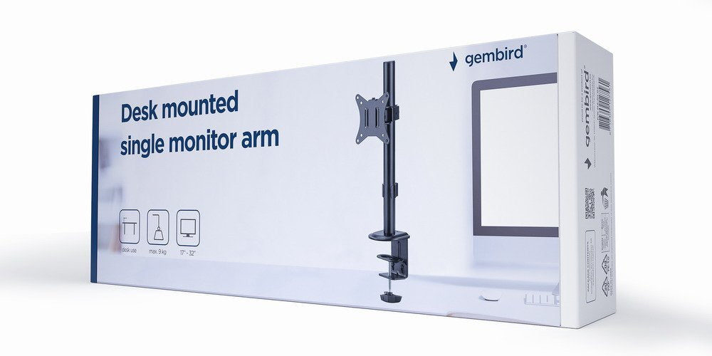 EAN 8716309127561 - Gembird MA-D1-02 soporte para monitor 81,3 cm (32") Escritorio Negro imagen 14