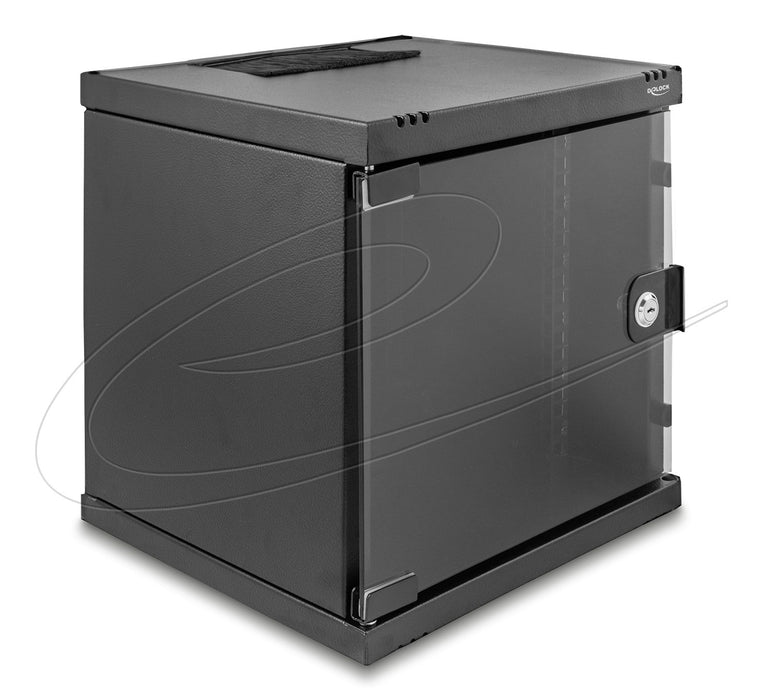 EAN 4043619434220 - DeLOCK 43422 armario rack 6U Estante montado en suelo/pared/independiente Negro imagen 1
