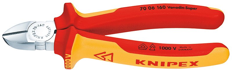 EAN 4003773018124 - Knipex 70 06 125 alicate Alicate diagonal de corte imagen 1