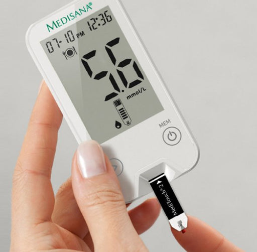 EAN 4015588790300 - Medisana MediTouch medidor de glucosa 5 s 0,6 µl Blanco imagen 2