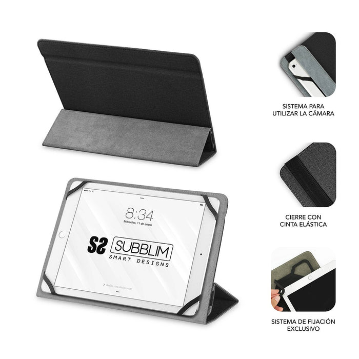 EAN 8436586740832 - SUBBLIM SUB-CUT-2FC001 funda para tablet 25,6 cm (10.1") Folio Negro imagen 4