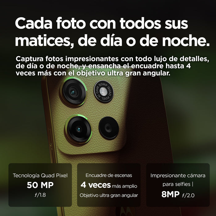 EAN 0840023289552 - Motorola moto g15 17,1 cm (6.72") SIM doble Android 15 4G USB Tipo C 8 GB 512 GB 5200 mAh Verde imagen 14