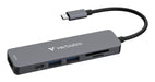 EAN 0023942321569 - Verbatim 32156 hub de interfaz USB 3.2 Gen 1 (3.1 Gen 1) Type-C 5000 Mbit/s Gris imagen 1